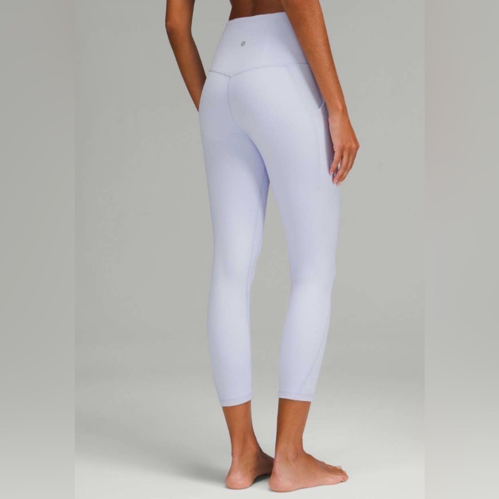 Women's Lavender High-Waisted Leggings